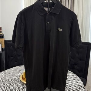 Lacoste Classic Black Polo